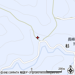 愛知県北設楽郡東栄町三輪下河内15-4周辺の地図