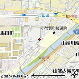 京都府京都市左京区松ケ崎小脇町28-6周辺の地図