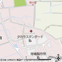 滋賀県東近江市大塚町1283周辺の地図