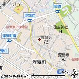 滋賀県守山市浮気町187周辺の地図