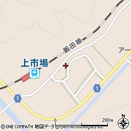 静岡県浜松市天竜区佐久間町浦川2505周辺の地図