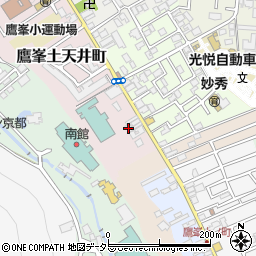 京都府京都市北区鷹峯土天井町11周辺の地図