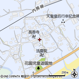 千葉県南房総市和田町花園971周辺の地図