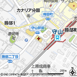 えびすHANARE 守山駅前店周辺の地図