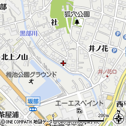 愛知県豊明市三崎町社13-10周辺の地図