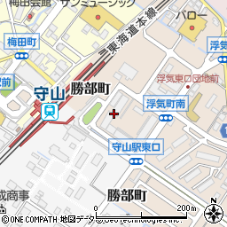 滋賀県守山市浮気町300-15周辺の地図