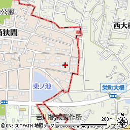 愛知県名古屋市緑区桶狭間2839周辺の地図