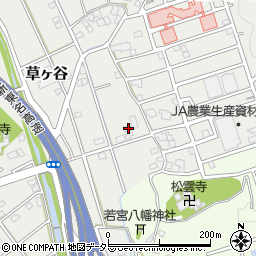 静岡県静岡市清水区草ヶ谷31周辺の地図