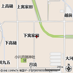 京都府亀岡市馬路町下寓家田周辺の地図