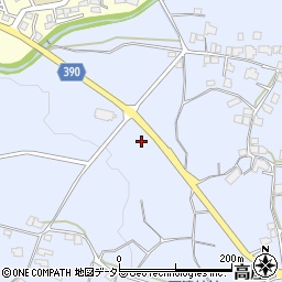 岡山県真庭市高屋32周辺の地図