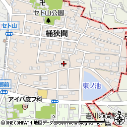 愛知県名古屋市緑区桶狭間2323周辺の地図