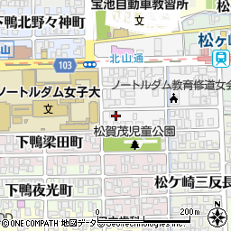 京都キッズアカデミー周辺の地図