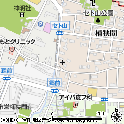 愛知県名古屋市緑区桶狭間2255周辺の地図