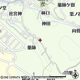 愛知県豊田市九久平町雪広周辺の地図