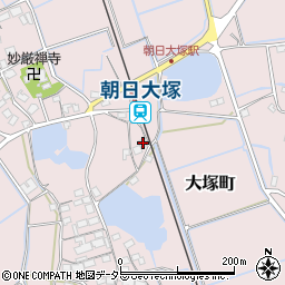 滋賀県東近江市大塚町313周辺の地図