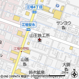 株式会社山王鉄工所周辺の地図