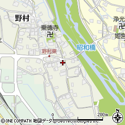 兵庫県神崎郡神河町野村111周辺の地図