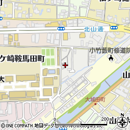 京都府京都市左京区松ケ崎小脇町26周辺の地図