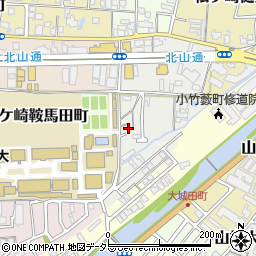 京都府京都市左京区松ケ崎小脇町26周辺の地図