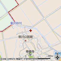 滋賀県東近江市宮川町450周辺の地図