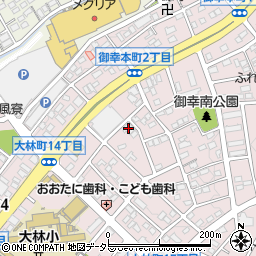 トヨタ生活協同組合メグリアデイサービスセンター御幸本町周辺の地図