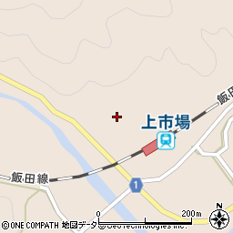 静岡県浜松市天竜区佐久間町浦川2551-1周辺の地図