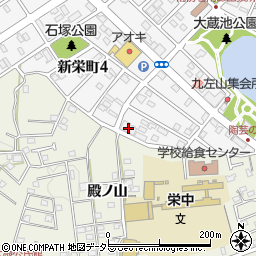 グローリアス豊明新栄町周辺の地図