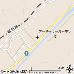 静岡県浜松市天竜区佐久間町浦川2387周辺の地図