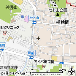 愛知県名古屋市緑区桶狭間2256周辺の地図