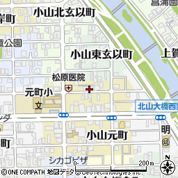 京都府京都市北区小山元町31-9周辺の地図