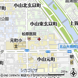 京都府京都市北区小山元町31-10周辺の地図