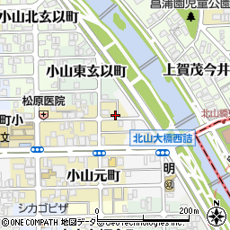 京都府京都市北区小山元町37-5周辺の地図