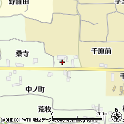 京都府亀岡市千代川町北ノ庄桑寺周辺の地図
