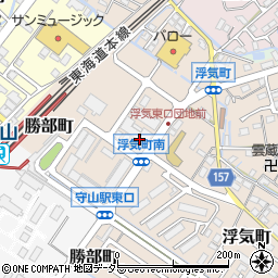 興和創薬株式会社滋賀営業所周辺の地図