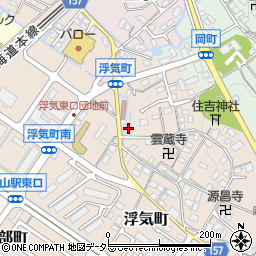 滋賀県守山市浮気町338周辺の地図
