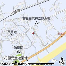 千葉県南房総市和田町花園984周辺の地図