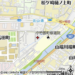 京都府京都市左京区松ケ崎小脇町18周辺の地図