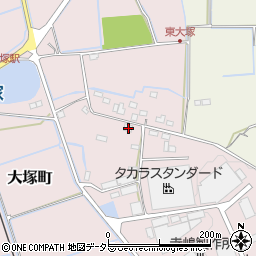 滋賀県東近江市大塚町1286周辺の地図