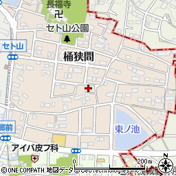 愛知県名古屋市緑区桶狭間2314周辺の地図