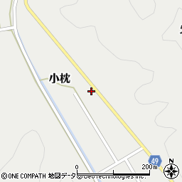 兵庫県丹波篠山市小枕1234周辺の地図
