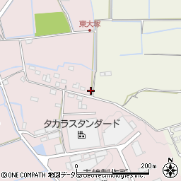 滋賀県東近江市大塚町1271-1周辺の地図