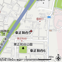 三重県桑名市東正和台5丁目周辺の地図