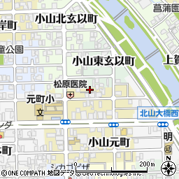 京都府京都市北区小山元町31-4周辺の地図
