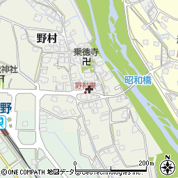 兵庫県神崎郡神河町野村206-1周辺の地図