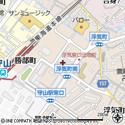 滋賀県守山市浮気町300周辺の地図