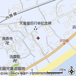 千葉県南房総市和田町花園182-3周辺の地図