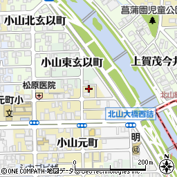 京都府京都市北区小山元町35-2周辺の地図