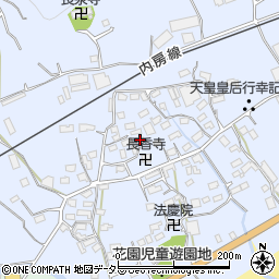 千葉県南房総市和田町花園934周辺の地図