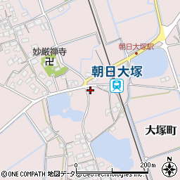 滋賀県東近江市大塚町338周辺の地図