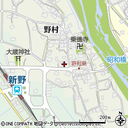 兵庫県神崎郡神河町野村251周辺の地図